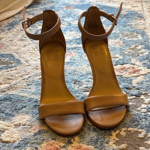 Naturalizer Women's Brown Heeled Sandals